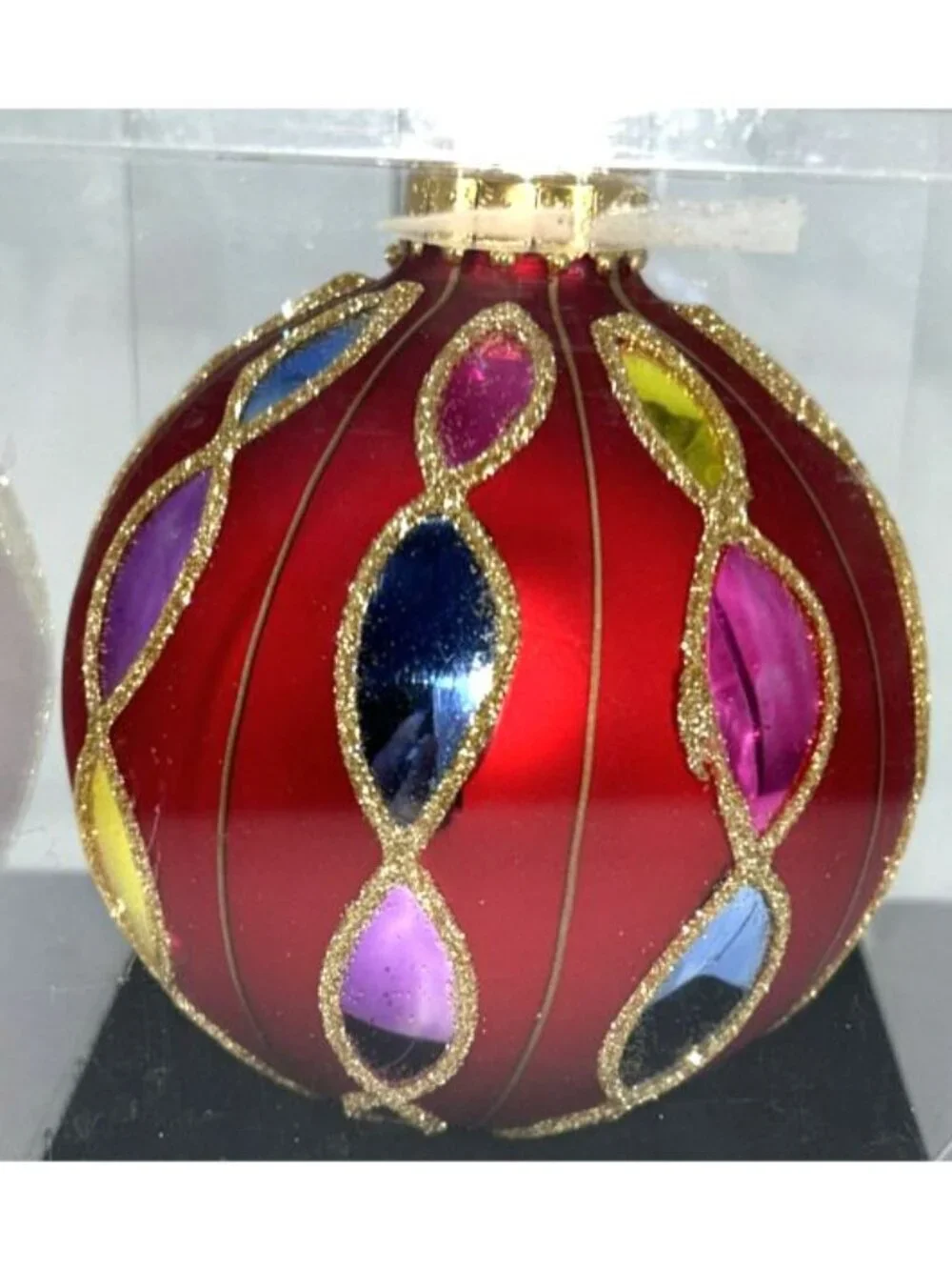 Unique Treasures Collection Hand Crafted Glass Ornament 4
